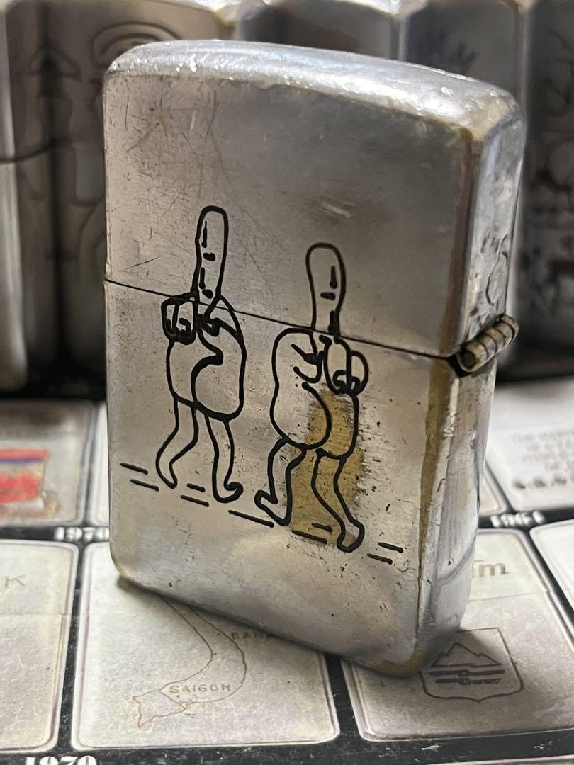 ZIPPO ベトナム ファックマン 66ー67 ZIPPO VIETNAM 希少ファックマン カムラン66-67 - メルカリ